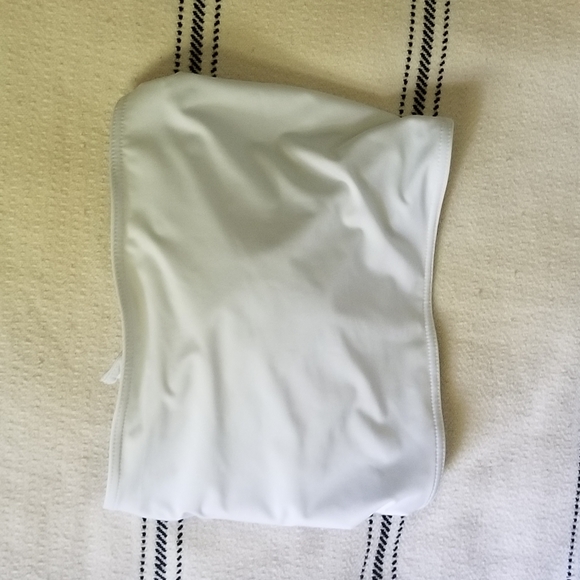 Hackwith Design House Bandeau Tie Top, jcrew swimsuit, anthropologie swimsuit - Picture 7 of 9